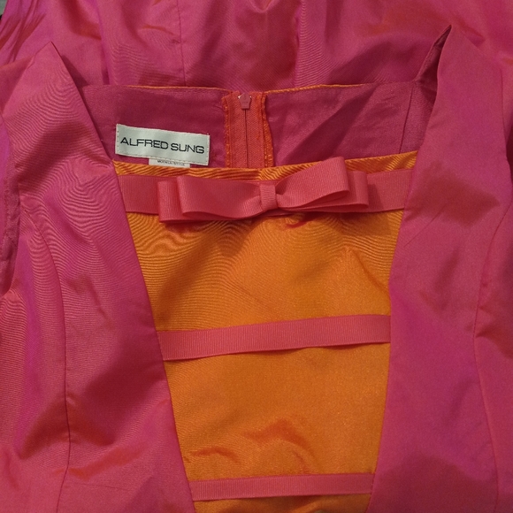 Alfred Sung Junior Girls Dress | US 14 - Picture 4 of 6